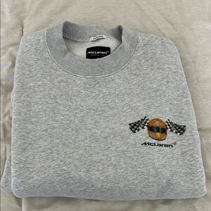 Gray McLaren Oversized Crewneck
